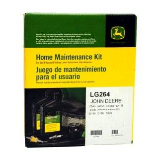 John Deere Genuine LG264 Home Maintenance Kit for JOHN DEERE 180 185 260 265 325 (Serial no. 000001 thru 070000) F525 GT262 GT275 LX186
