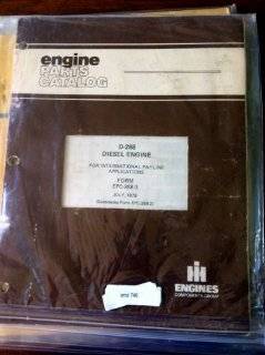 International D 268 Diesel Engine Parts Manual 