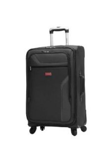 IZOD Luggage Journey 3.0 28 Inch 4 Wheel Expandable Upright, Black, One Size Clothing