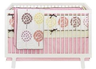Skip Hop 4 Piece Crib Bedding Set, Flower Burst  Dwell Studio Crib Bedding  Baby