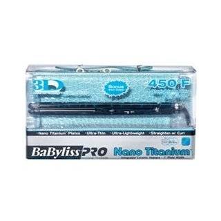 BaByliss PRO Nano Titanium Ultra Slim 3D blue Flat Iron 1' BABNTBU3072  Flattening Irons  Beauty