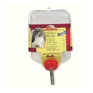 LM Animal Farms Water Wells Wide Mouth Water Bottle for Rabbits, Guinea Pigs & Ferrets (64 oz.)