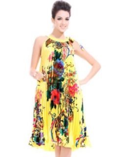 Ever Pretty Women's 50s Vintage Printed Satin Casual Dress /Summer Dress 03207