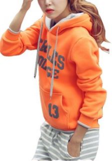 On The Women's Hooded Long Sleeved Sweater Fashion Jacket Clothing