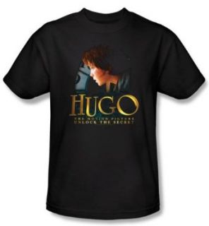 Hugo The Movie Kids T Shirt   Logo Black Tee Shirt Youth Clothing