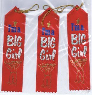 Award Ribbon 3 pack 7" I'm a Big Girl 