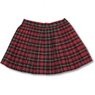 Little Me Toddler And Girls Red Plaid Pleated Holiday Skirt SIZE 6X Clothing
