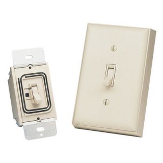 Heath Zenith Basic Solutions Wireless Switch and Wall Switch in Light