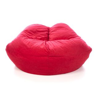 Elite Products Child Plush Collection Hotlips Bean Bag Lounger