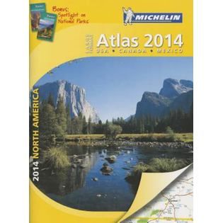 Michelin North America Large Format Atlas 2014   Books & Magazines   Books   All Books
