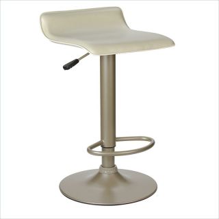 Winsome Height Adjustable Airlift Bar Stool in Beige   93829