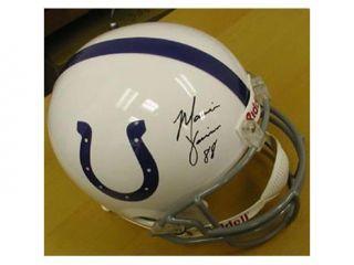 Marvin Harrison White Colts Riddell Replica Full Size Helmet