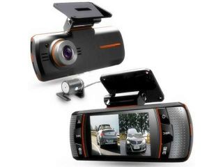 HD 1080P 2.7" Dual Lens Dashboard Dash Vehicle DVR Rear Camera Car Camcorder F90