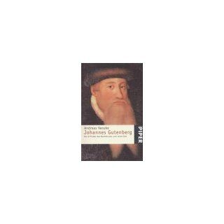 Johannes Gutenberg. Der Erfinder des Buchdrucks und seine Zeit. Andreas Venzke Bücher