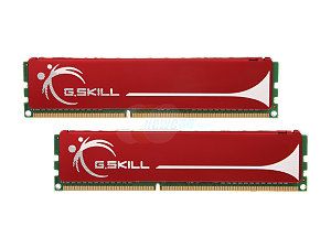 G.SKILL 4GB (2 x 2GB) 240 Pin DDR3 SDRAM DDR3 1333 (PC3 10666) Dual Channel Kit Desktop Memory Model F3 10666CL9D 4GBNQ