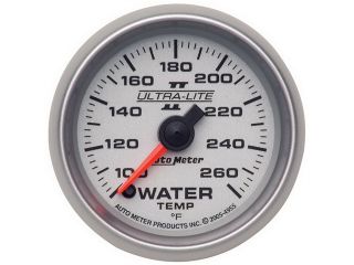 Auto Meter 4955 Ultra Lite II Electric Water Temperature Gauge