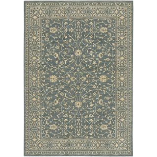 Karastan English Manor Somerset Lane Blue Rug (86 X 116)