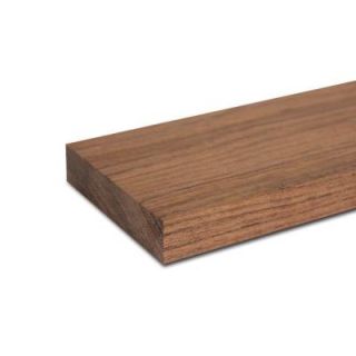 Sure Wood Forest Products 1 x 2 x 6 Brazilian Cherry S4S Premium Hardwood Board 326124