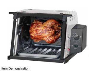Ronco Acquisition Corporation ST3001SSGEN Stainless Steel Compact Rotisserie ST3001SSGEN Stainless Steel