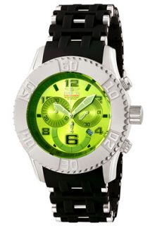 Invicta 6709  Watches,Mens Sea Spider Chronograph Black Polyurethane & Stainless Steel, Chronograph Invicta Quartz Watches