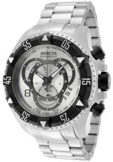 Invicta 1881  Watches,Mens Reserve Chronograph Silver Dial Stainless Steel, Chronograph Invicta Quartz Watches