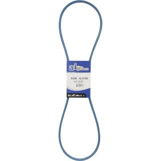 A & I Products Blue Kevlar V-Belt with Kevlar Cord —  57in. x 1/2in, Model# A55K/4L570K  Belts   Pulleys