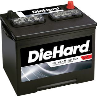 DieHard  Automotive Battery, Group Size 24 (with exchange)
