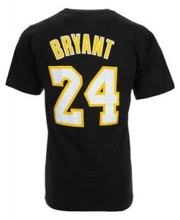 Adidas Mens Los Angeles Lakers Kobe Bryant Player T Shirt