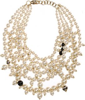 Givenchy Multi Pearl Necklace