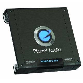 Planet Audio AC1500.1M 1500 Watts Max Power Class A/B Monoblock Power 