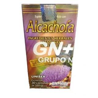Frasco / Bottle  Capsulas de Alcachofa Artichoke Capsules GN+Vida