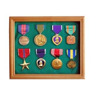 Military Medals, Pins, Award, Insignia, Ribbons Display Case Shadow 