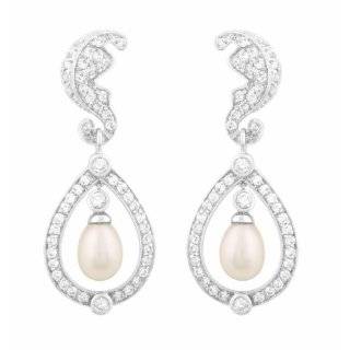   Bridal Earrings Eilienes Art Deco Earrings Emitations Jewelry
