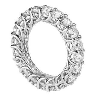  One of a Kind 6 1/3ct TW Asscher Diamond Eternity Band in 