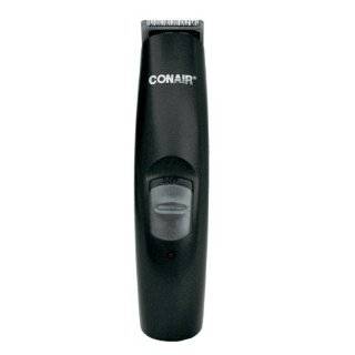 Conair GMT10CS Rechargeable Beard and Mustache Trimmer, Black
