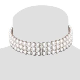 Bridal Charm Beaded Flex Choker (Ivory) Jewelry