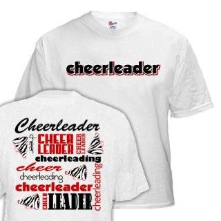 Zebra Cheerleader T Shirt