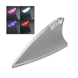   Car Roof Old Red Plastic Shark Fin Shaped Ornament Antenna Automotive