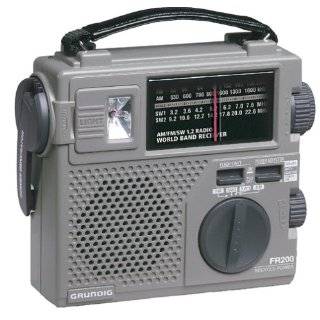 CC Observer wind up emergency radio (Black) C. Crane CC Observer Wind 