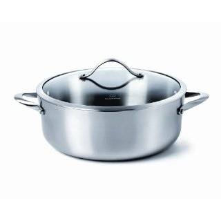 Calphalon Contemporary Stainless Steel 8 Quart Dutch Oven with Cover