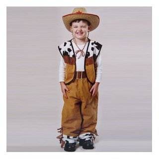  Childs Cowboy Costume Size Small (4 6) 