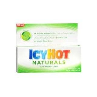  Icy Hot Naturals Pain Relief Cream 2.5 oz (70.8 g) Health 