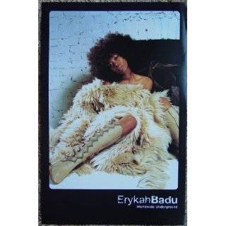 Erykah Badu   Worldwide Underground   Poster   Rare   New   Erica 