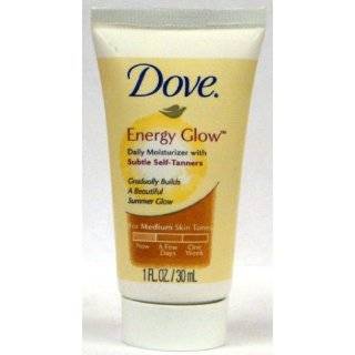 Dove Energy Glow Daily Moisturizer with Subtle Self tanners for Medium 