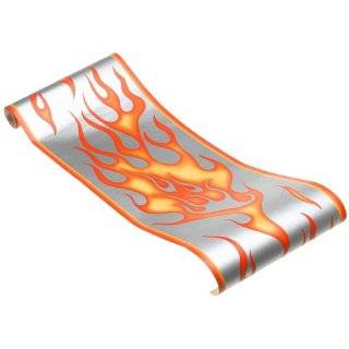   You Imagine II Racecar Styled Flame Wall Border, 9 Inch by 180 Inch