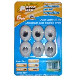  Force Field 6 Pack Ultrasonic Pest Repellers Patio, Lawn 