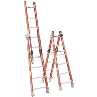   Rating Type IA Fiberglass Combination Step/Extension Ladder, 6 Foot