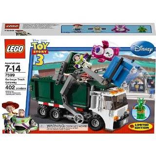   Toy Story 3 Exclusive Limited Edition Set #7599 Garbage Truck Getaway