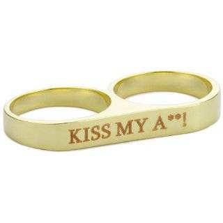  Beyond Rings I Love You 2 Finger Word Ring, Size 7 