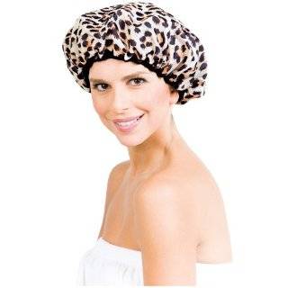 Betty Dain Stylish Design Terry Lined Shower Cap, The Socialite 